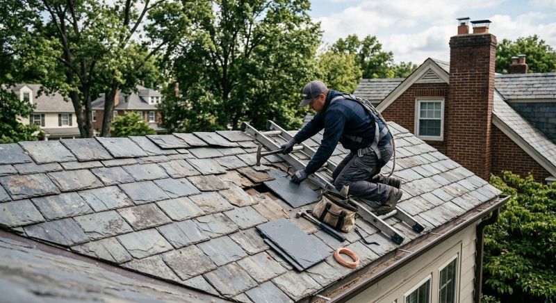 Slate Shingles Repair