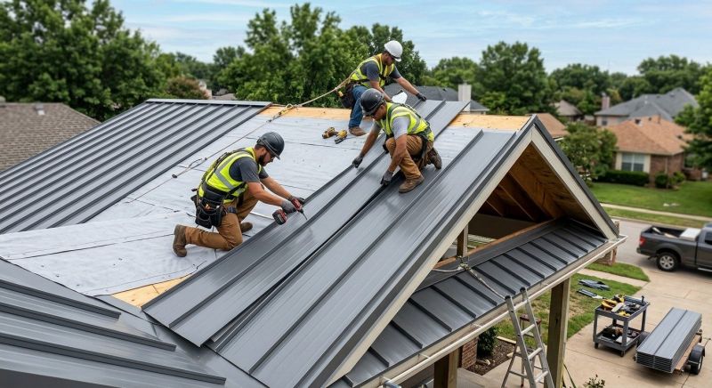 Aluminum Roof Installation in Fredericktown, OH