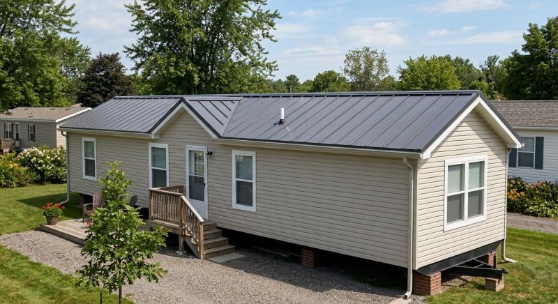 Aluminum Roof Replacement in Knox County, OH
