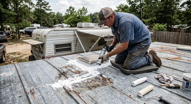 Aluminum Roofing Repair in Morrow County, OH