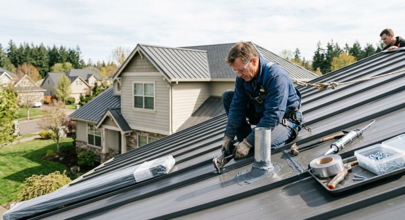Aluminum Roofing Repair in Morrow County, OH