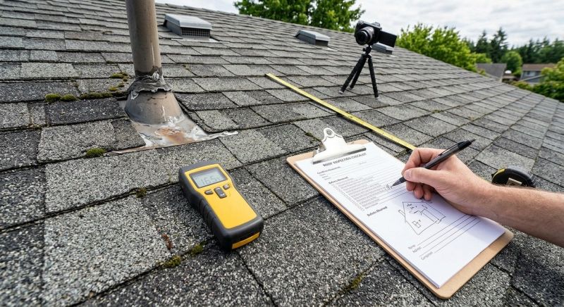 Asphalt Roof Inspection in Fredericktown, OH