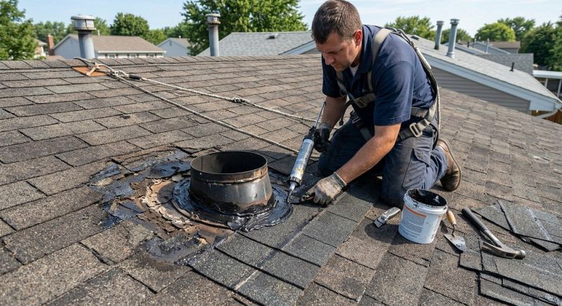 Asphalt Roof Leak Repair in Centerburg, OH