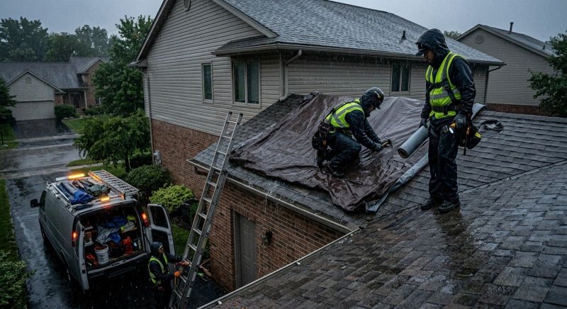 Asphalt Roof Leak Repair in Crawford County, OH