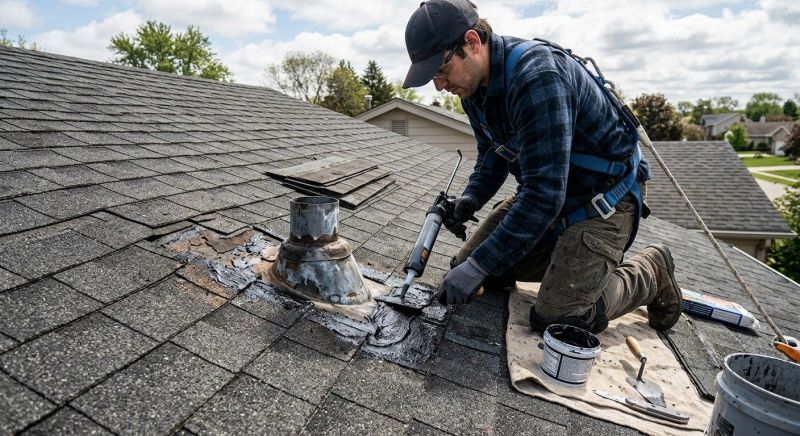 Asphalt Roof Leak Repair in Crawford County, OH