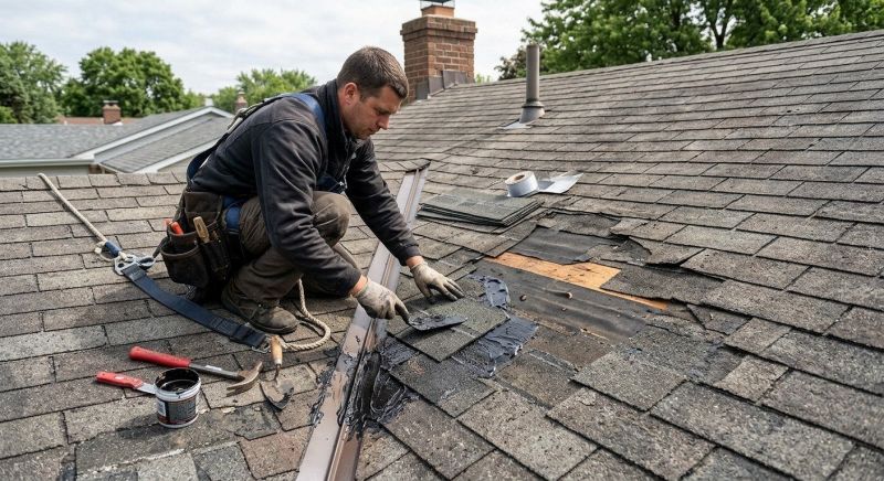 Asphalt Roof Leak Repair in Morrow County, OH