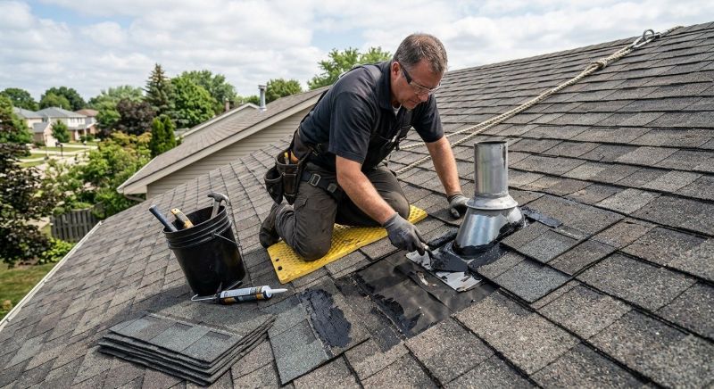 Asphalt Roof Leak Repair in Morrow County, OH