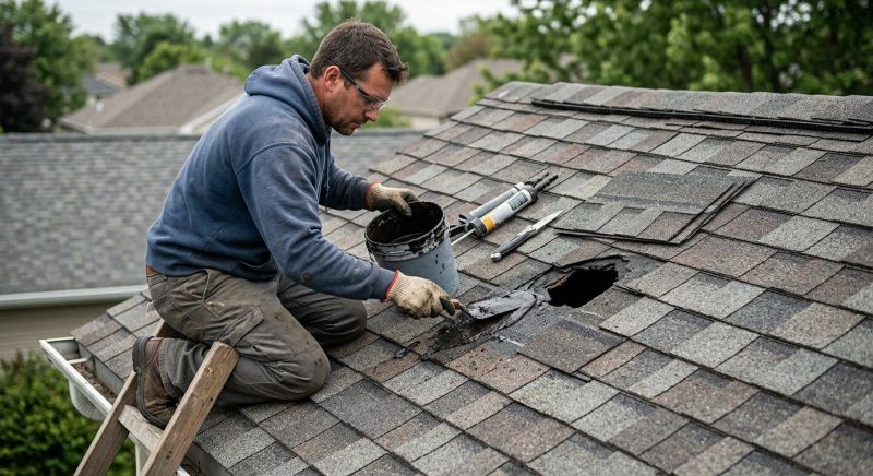 Asphalt Roof Leak Repair in Morrow County, OH