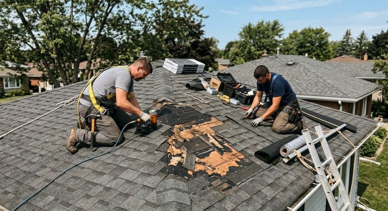 Asphalt Roof Repair in Bucyrus, OH
