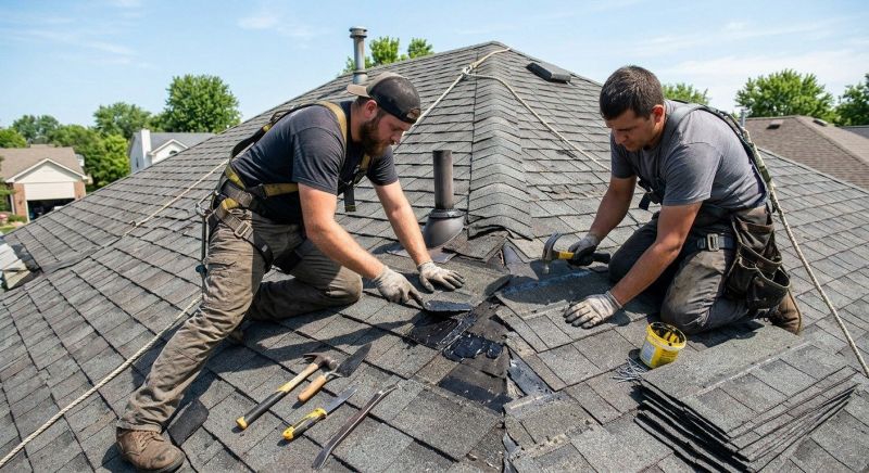 Asphalt Roof Repair in Mount Gilead, OH