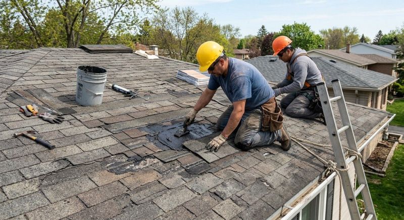 Asphalt Roof Repair in Mount Vernon, OH