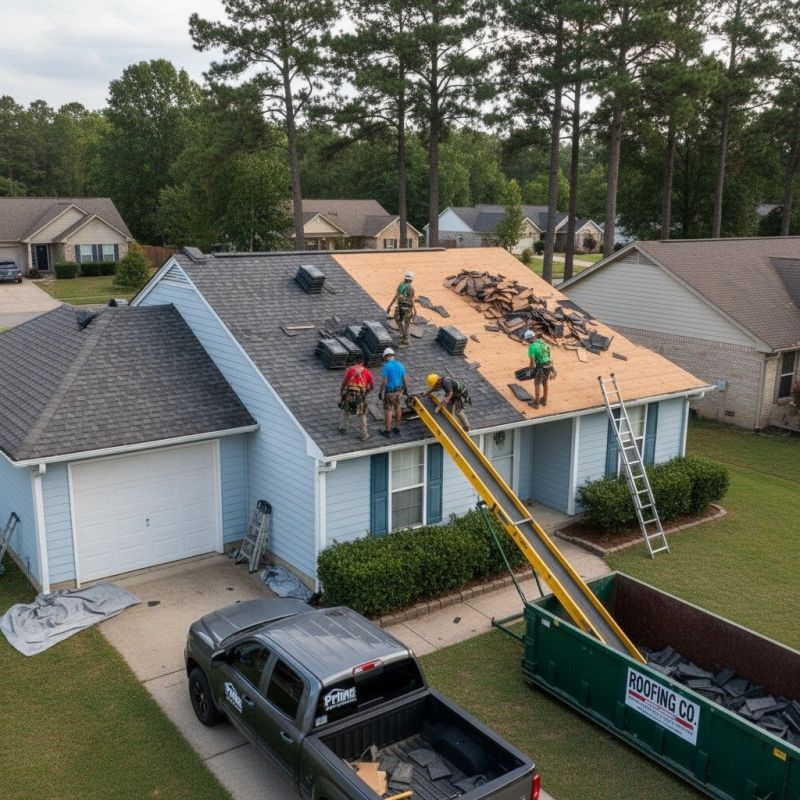 Asphalt Roof Replacement in Delaware, OH
