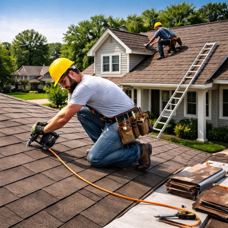 Asphalt Shingles Installation in Delaware County, OH