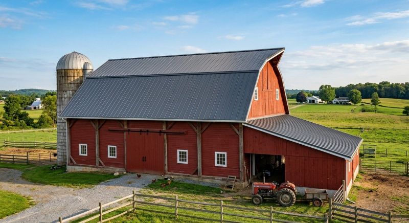 Barn Roof Replacement in Bucyrus, OH