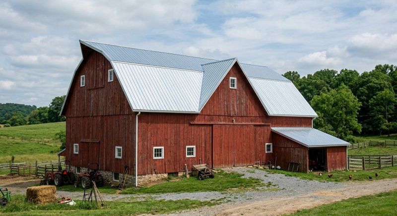 Barn Roof Replacement in Galion, OH