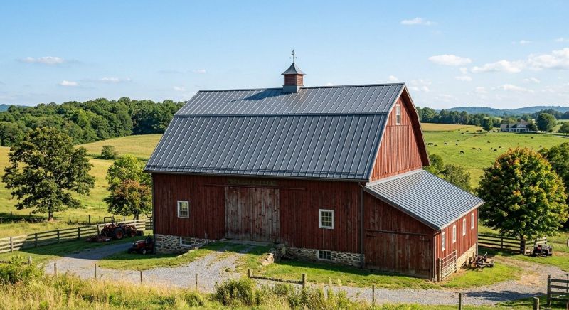 Barn Roof Replacement in Mansfield, OH