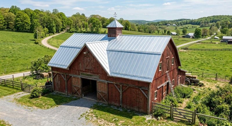 Barn Roof Replacement in Shelby, OH