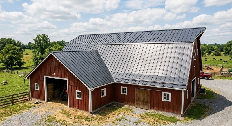 Barn Roof Replacement in Shelby, OH