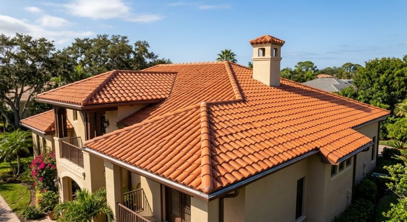 Barrel Tile Roof Installation in Morrow County, OH