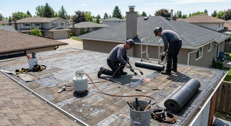 Bitumen Roof Repair in Morrow County, OH