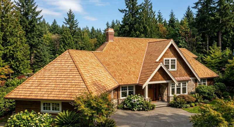 Cedar Roof Construction in Morrow County, OH