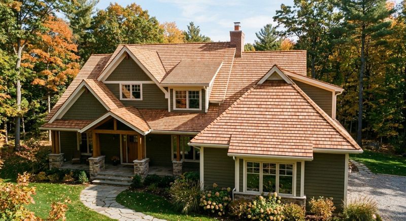 Cedar Roof Installation in Shelby, OH
