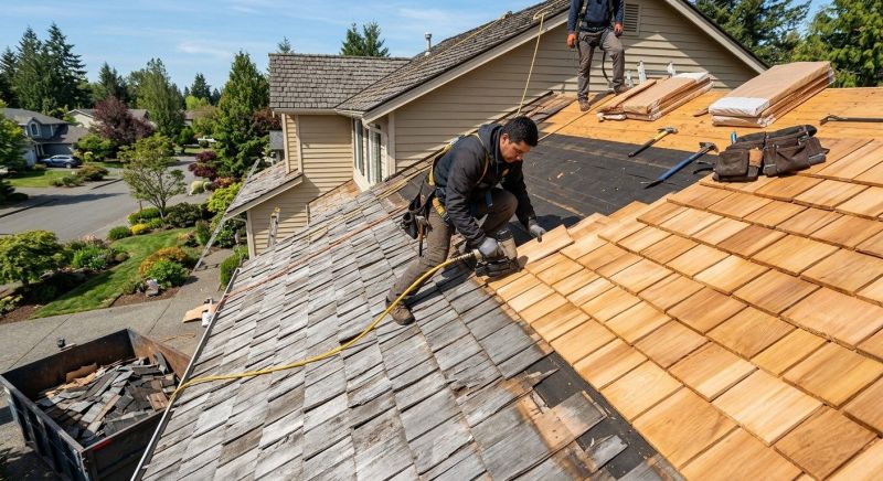 Cedar Roof Replacement in Sunbury, OH