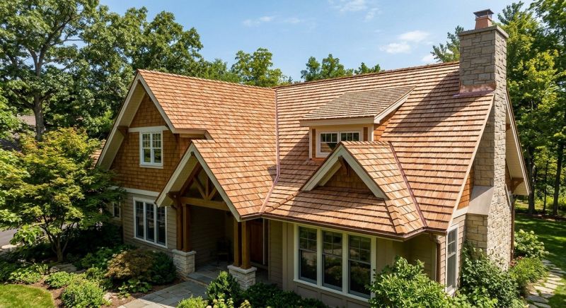 Cedar Shake Roof Construction in Centerburg, OH