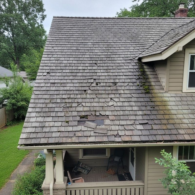 Cedar Shake Roof Repair in Mount Gilead, OH
