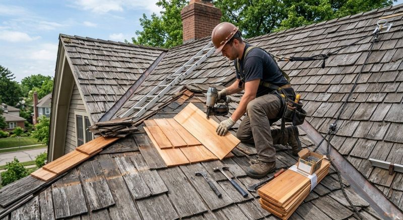 Cedar Shingles Repair in Delaware, OH