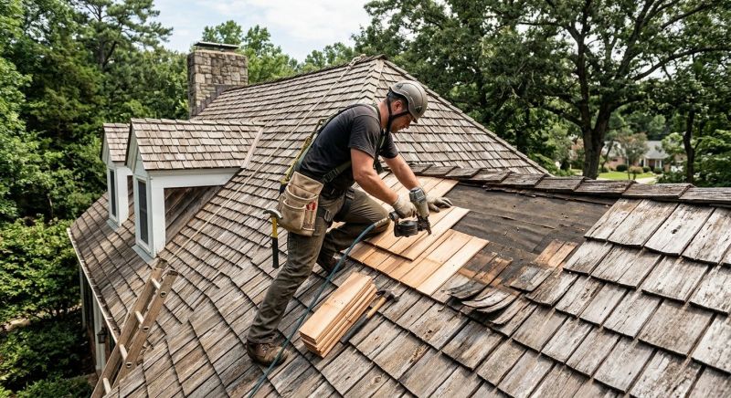 Cedar Shingles Repair in Richland County, OH