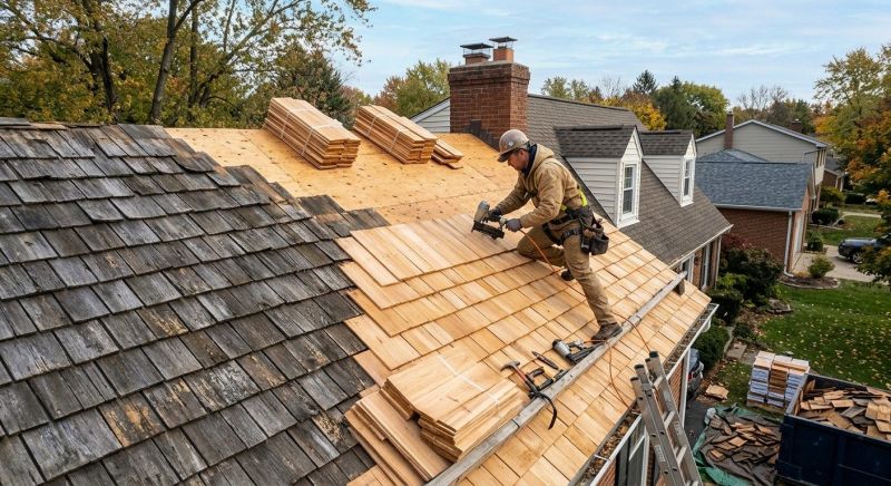Cedar Shingles Replacement in Delaware, OH