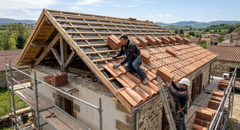 Clay Roof Installation in Morrow County, OH