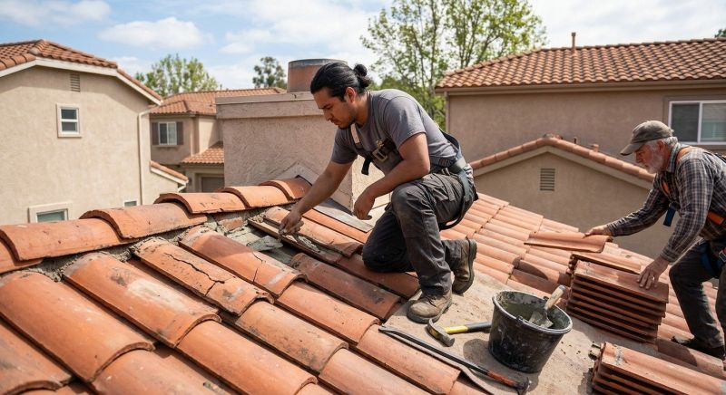 Clay Roof Leak Repair in Morrow County, OH