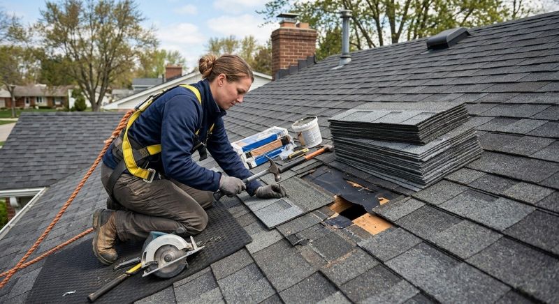 Composite Shingle Replacement in Morrow County, OH