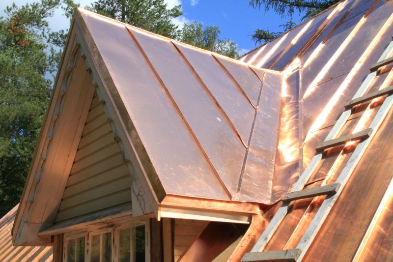 Copper Roof Installation in Morrow County, OH