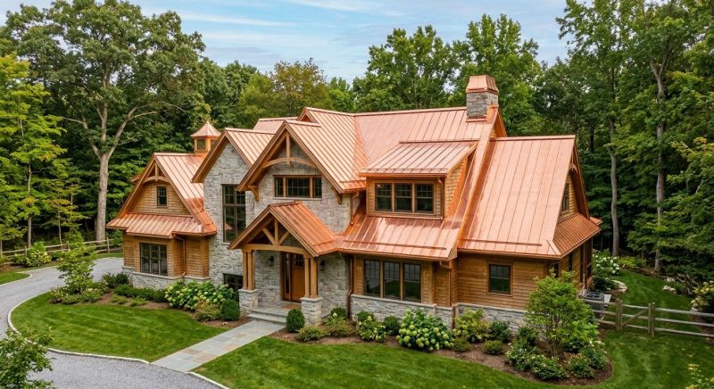 Copper Roof Repair in Morrow County, OH