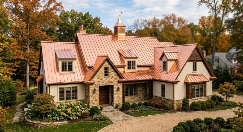 Copper Roof Repair in Morrow County, OH