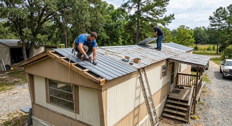 Corrugated Roof Repair in Delaware, OH
