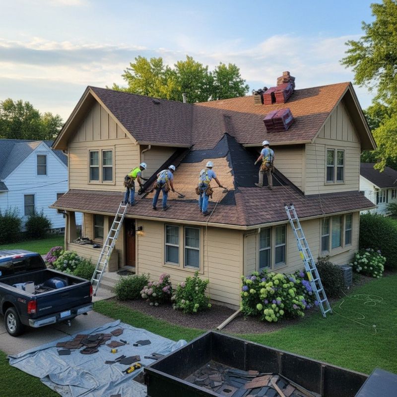 Damaged Roof Replacement in Galion, OH