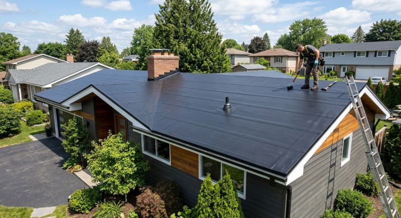 Epdm Roof Installation in Bellville, OH