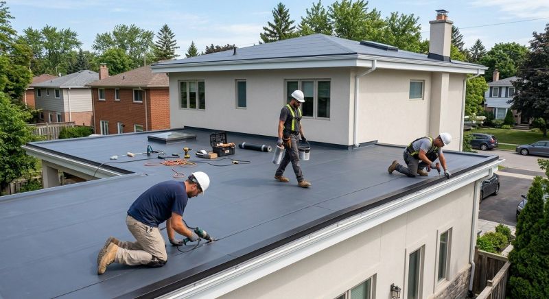 Epdm Roof Installation in Bucyrus, OH