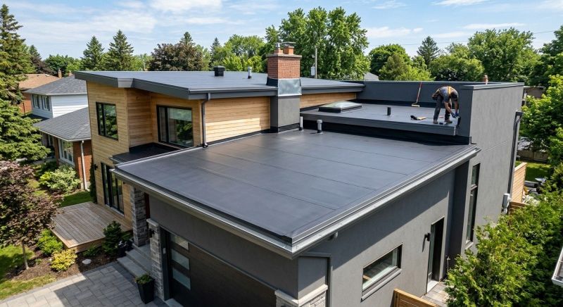 Epdm Roof Installation in Delaware County, OH