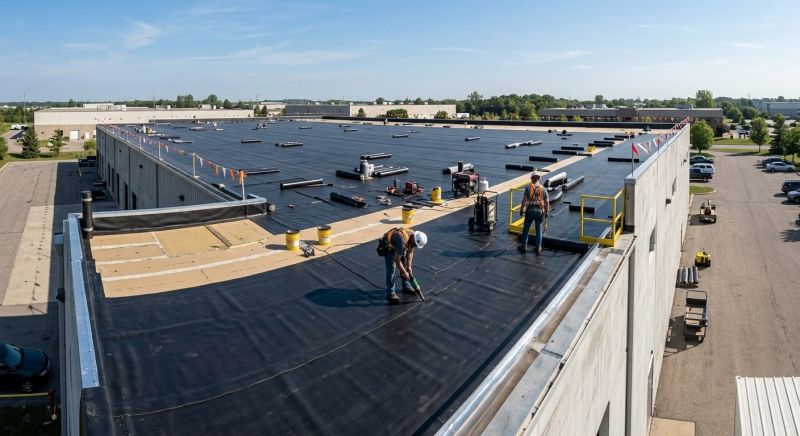 Epdm Roof Installation in Knox County, OH