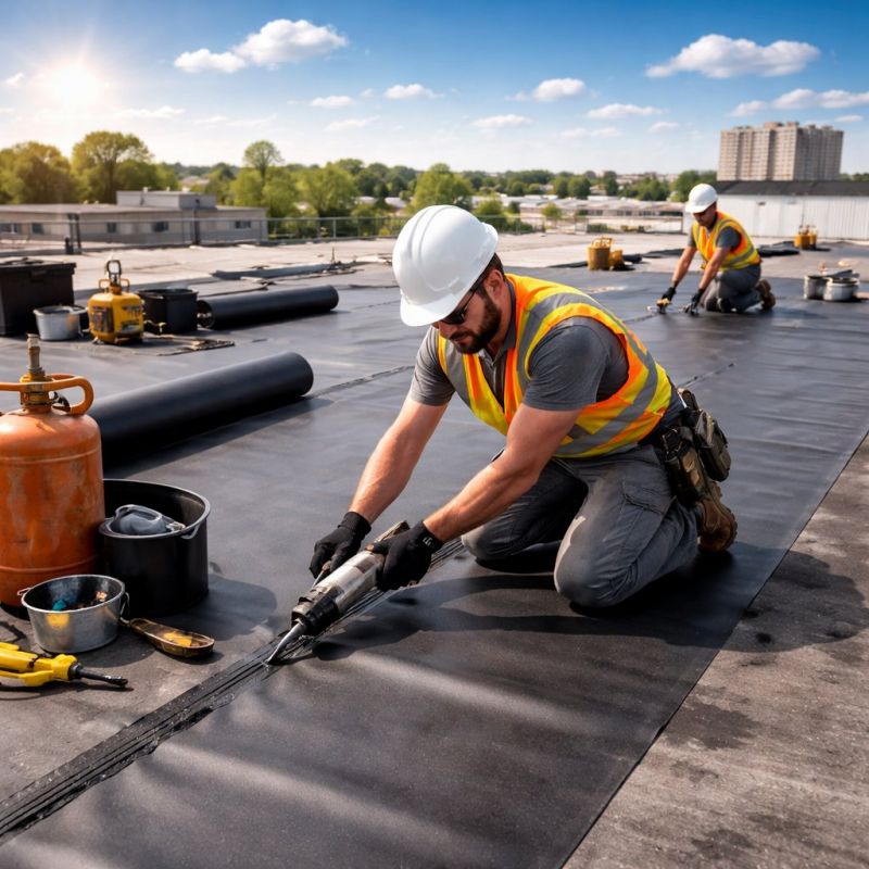 Epdm Roof Installation in Mount Vernon, OH