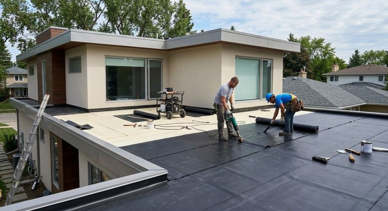 Flat Roof Installation in Galion, OH