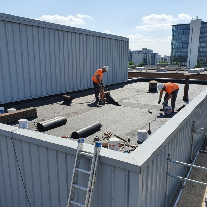 Flat Roof Repair in Knox County, OH