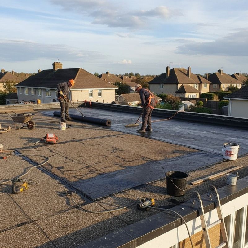 Flat Roof Repair in Sunbury, OH