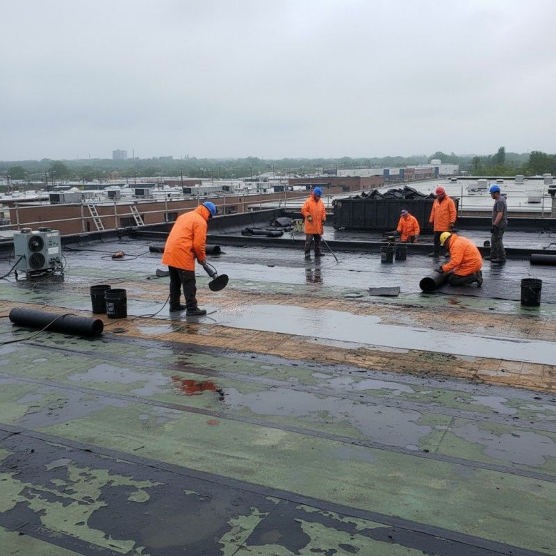 Flat Roof Repair in Sunbury, OH