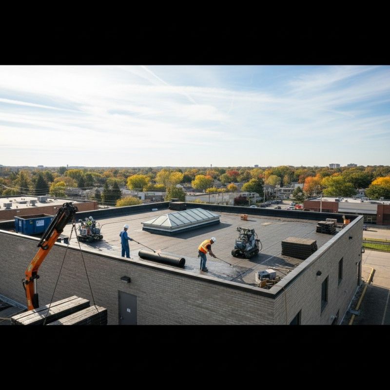 Flat Roof Replacement in Marengo, OH